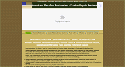 Desktop Screenshot of americanshorelinerestoration.com